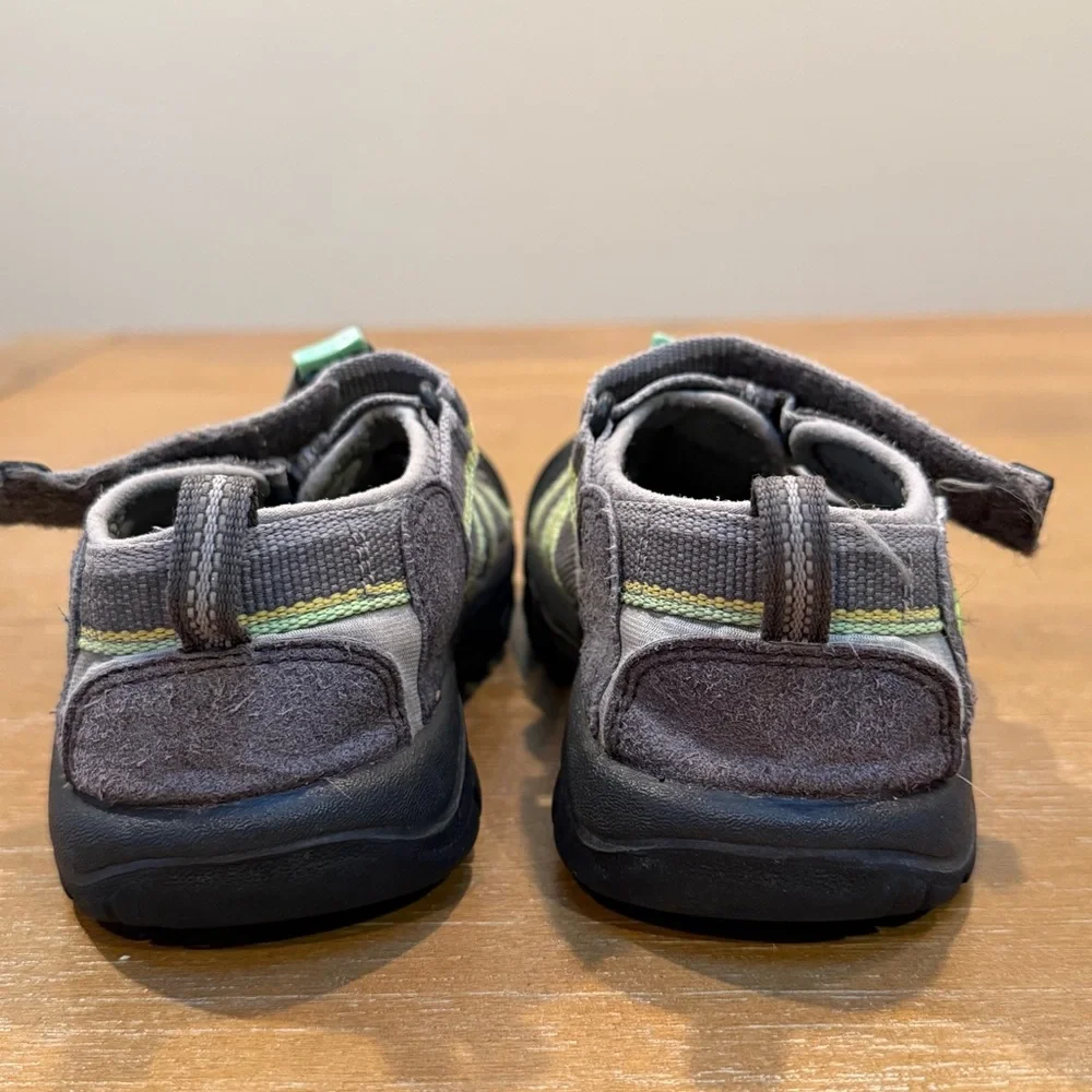 Keen Kid’s Newport H2 Water Hiking Sandal Racer Gray Washable Drawstring‎ Sz 1